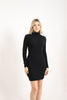 Womens Lightweight Knitted Pattern Detail Dress MEWKND494