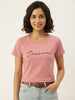 Women's Oversized Striped Detail Cotton T-Shirt MEPST584