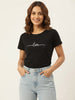 Women's Oversized Striped Detail Cotton T-Shirt MEPST599