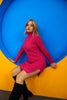Womens Knitted High Neck Detail Dress MEWKND417