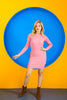 Womens Knitted Pattern Detail Dress MEWKND425