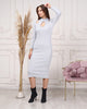 Womens Knitted Bead Detail Dress MEWKND372