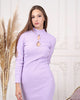 Womens Knitted Bead Detail Dress MEWKND375