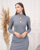 Womens Knitted Bead Detail Dress MEWKND392