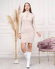 Womens Knitted Bead Detail Dress MEWKND395