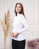 Women's Mock Neck Detail Light Sweater by Memnu - MEWS798