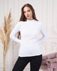 Women's Mock Neck Detail Light Sweater by Memnu - MEWS798