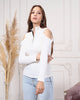 Women's Zip Detail Light Sweater by Memnu - MEWS789