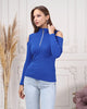 Women's Zip Detail Light Sweater by Memnu - MEWS786