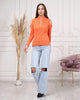 Women's Zip Detail Light Sweater by Memnu - MEWS782