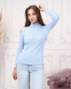 Women's Zip Detail Light Sweater by Memnu - MEWS779