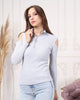 Women's Zip Detail Light Sweater by Memnu - MEWS776