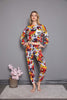 Women's 2 Piece Printed Night Wear Co Ord Set - WNCS57