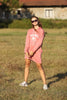 Womens Printed Long Hoodie - MEWSHO12