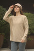 Women's Pattern Knitted Sweater by Memnu - MEWS603