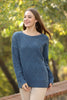 Women's Pattern Knitted Sweater by Memnu - MEWS600