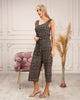 Womens Sleeveless Printed Jumpsuit WTJS33