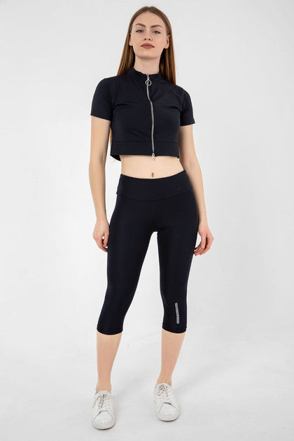 Women's 2 Piece Zip Up Active Wear Co Ord Set - WACO65