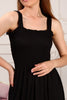 Women's Sleeveless Shirred Chest Summer Maxi Dress - MWMSD229