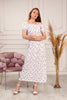 Women's Printed Summer Maxi Dress - MWMSD227