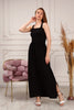Women's Sleeveless Shirred Chest Summer Maxi Dress - MWMSD229