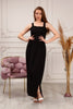 Women's Sleeveless Shirred Chest Summer Maxi Dress - MWMSD229