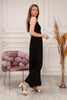 Women's Sleeveless Shirred Chest Summer Maxi Dress - MWMSD229