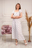 Women's Printed Summer Maxi Dress - MWMSD227