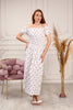 Women's Printed Summer Maxi Dress - MWMSD227