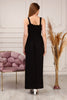 Women's Sleeveless Shirred Chest Summer Maxi Dress - MWMSD229