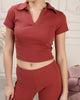 Womens 2 Piece Polo and Pants Co Ord Set WTVCO112