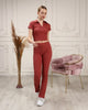 Womens 2 Piece Polo and Pants Co Ord Set WTVCO112