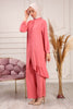 Haya Premium Long Shirt Co Ord Set - HPCO23