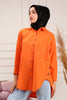 Haya Oversized Button Detail Shirt - HAYWS8