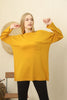 Women's Pattern Knitted Sweater by Memnu - MEWS767