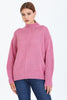 Women's Pattern Knitted High Neck Sweater by Memnu - MEWS757