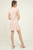 Women's Frill Detail Cotton T-Shirt Dress MEPST67