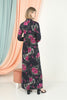 Women's Floral Printed Summer Maxi Dress - MWMSD2