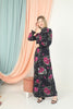 Women's Floral Printed Summer Maxi Dress - MWMSD2