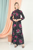 Women's Floral Printed Summer Maxi Dress - MWMSD2