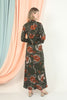 Women's Floral Printed Summer Maxi Dress - MWMSD4