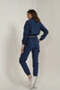 Womens 2 Piece Zip Up Wind Breaker Tracksuit WTPTS3