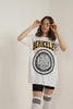 Women's Oversized Printed Cotton T-Shirt MEPST191