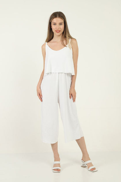 Womens Sleeveless Jumpsuit WTJS6