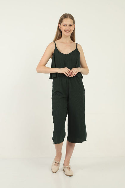 Womens Sleeveless Jumpsuit WTJS8