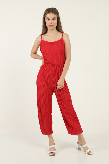 Womens Sleeveless Jumpsuit WTJS9