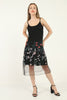 Women's Floral Embroidered Summer Dress - MWSD8