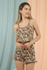 Women's 2 Piece Printed Night Wear Co Ord Set - WNCS16