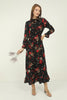 Women's Floral Printed Summer Maxi Dress - MWMSD42