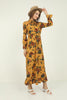 Women's Floral Printed Summer Maxi Dress - MWMSD41